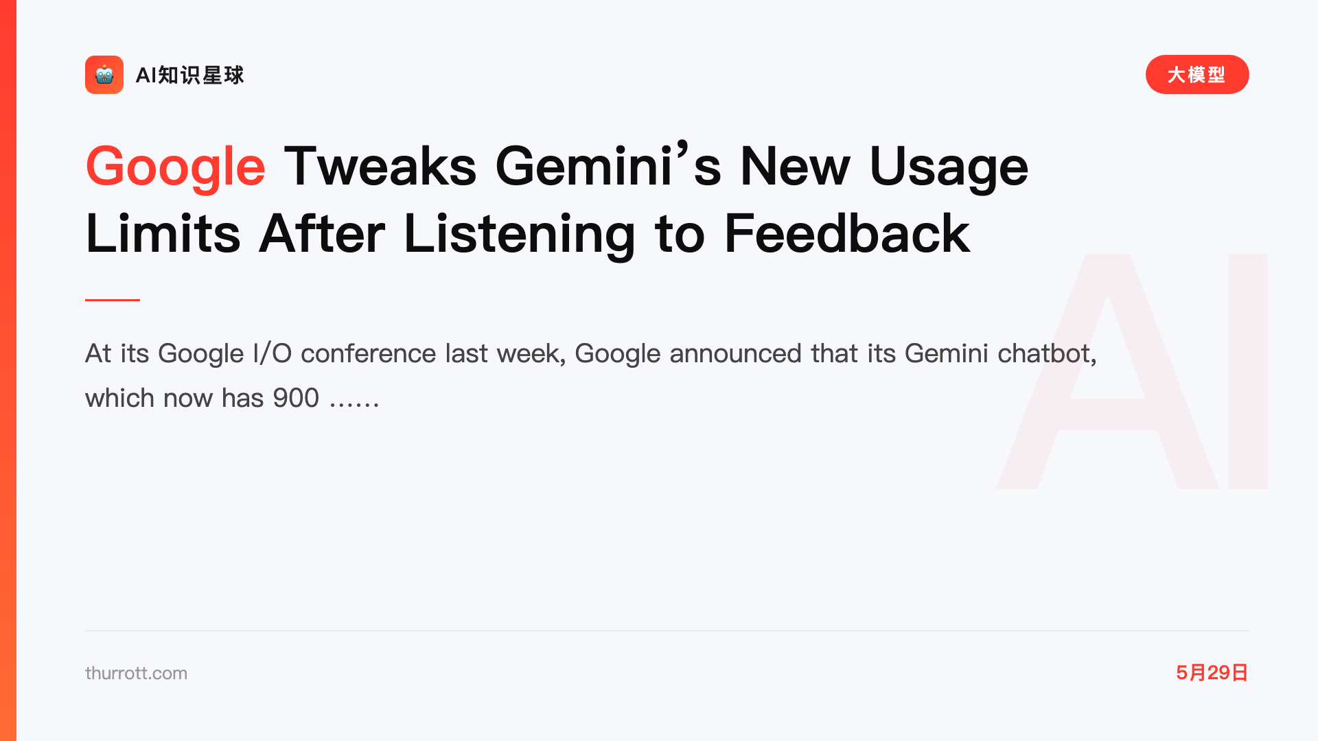 Google Tweaks Gemini’s New Usage Limits After Listening to Feedback