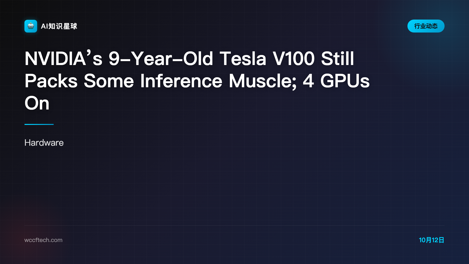 NVIDIA’s 9-Year-Old Tesla V100 Still Packs Some Inference Muscle; 4 GPUs On An NVLink Board Can Outperform M5 Ultra, DGX Spark In Various AI Benchmarks By Up To 230%
